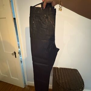 GAP Black Vintage Slim Coated Jeans